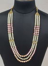Pink Indian Sparkly Designer For Party And Functions Wedding Wear Latest New Fancy Mala Collection 1241 Pink